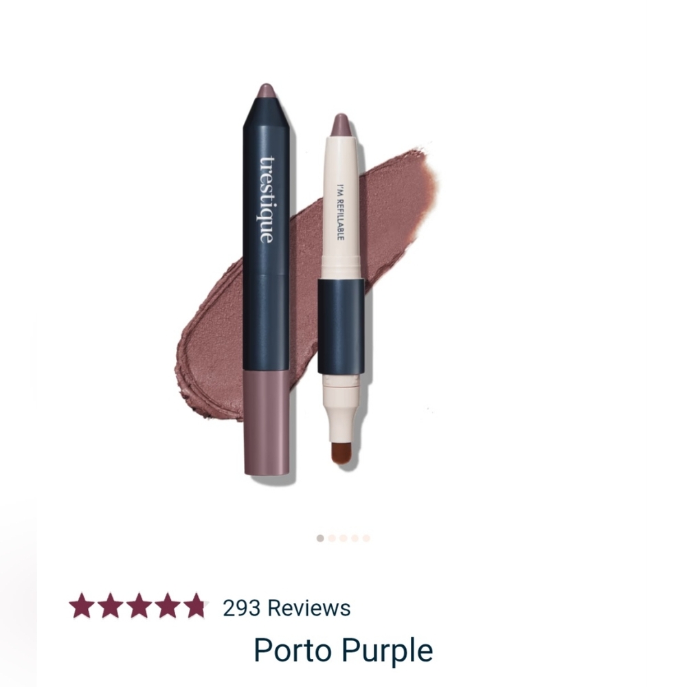 Trestique Refillable Shadow + Brush In A Forever Case